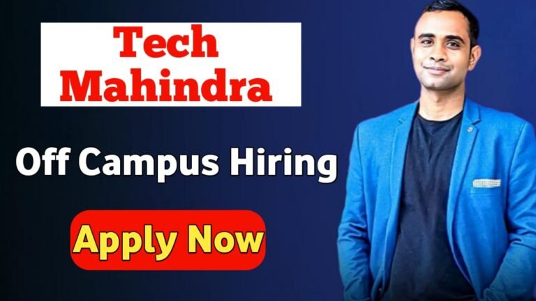 Tech Mahindra Hiring Drive