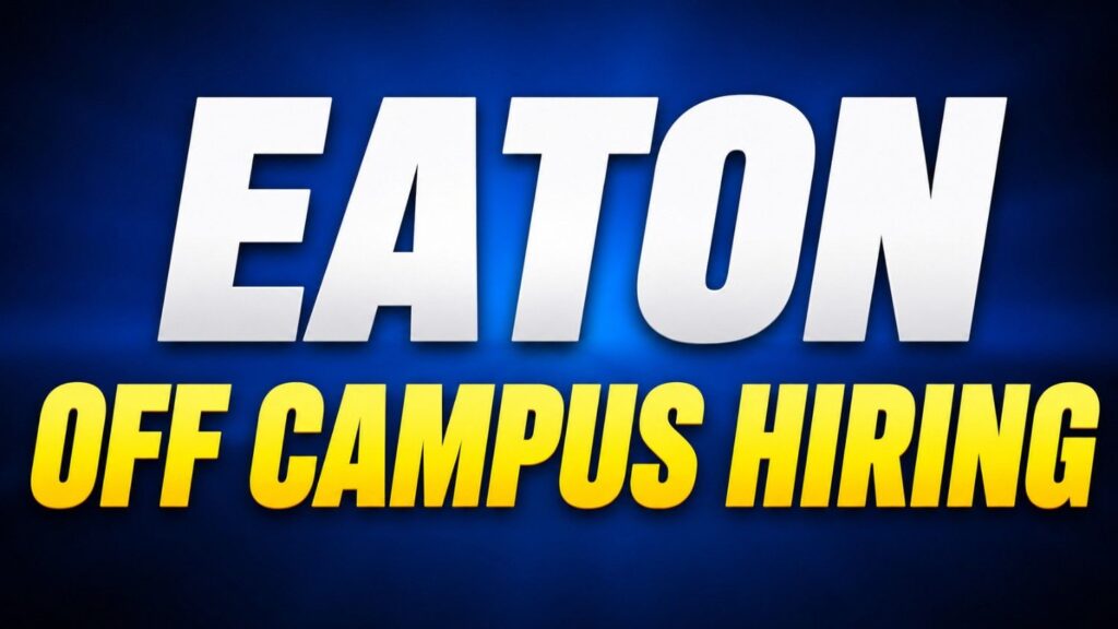 Eaton Off Campus Hiring - Apprentice - Data Enablement Role