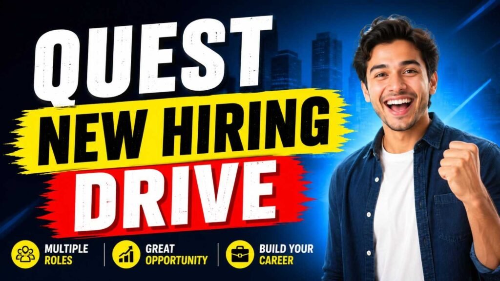 Quest New Hiring Drive | Software Engineer (Freshers) | 2025 & 2026 Graduates
