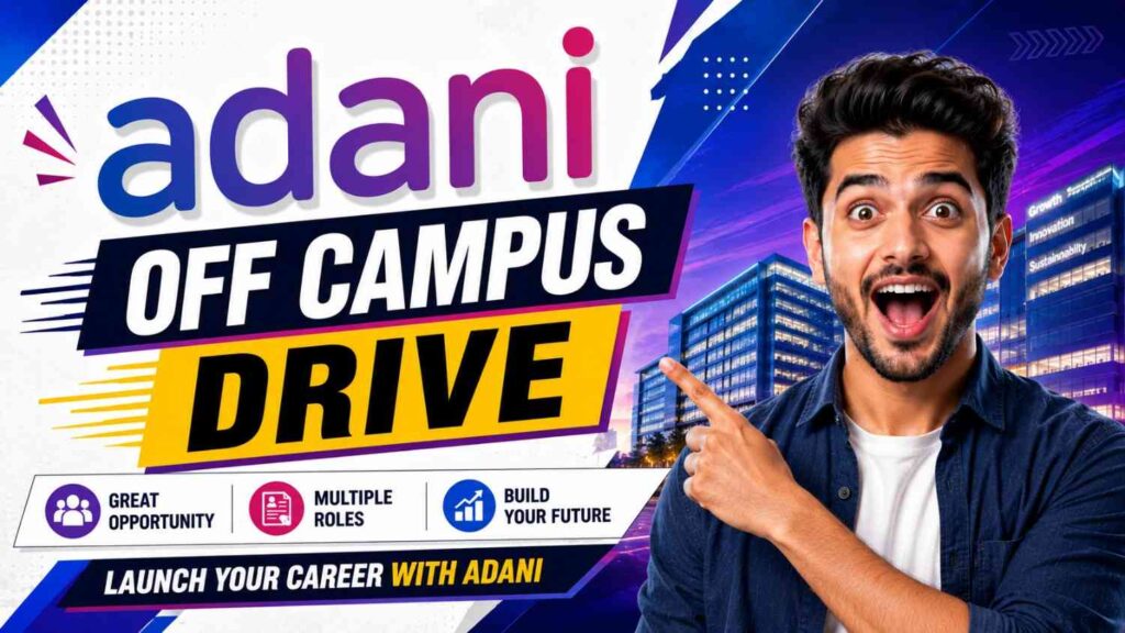 Adani New Hiring Drive