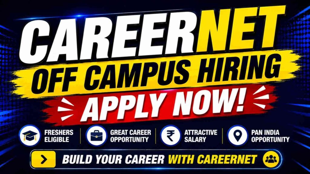 Careernet Off Campus Hiring