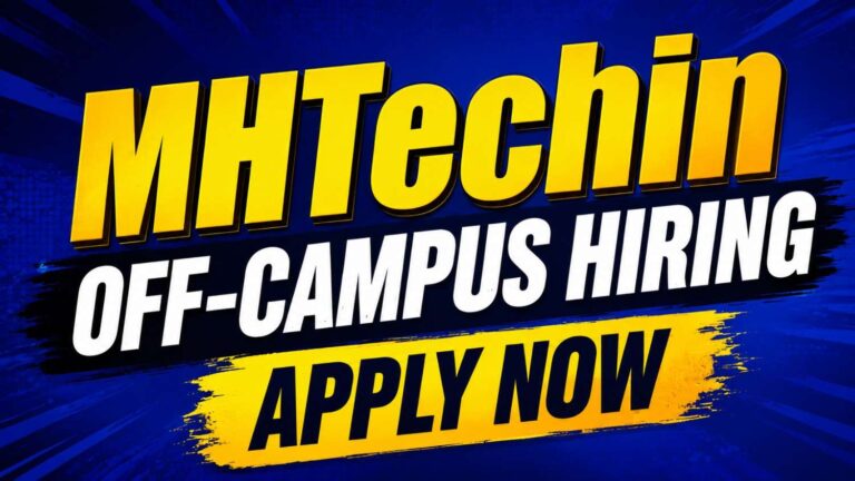 MHTechin Off-Campus Hiring