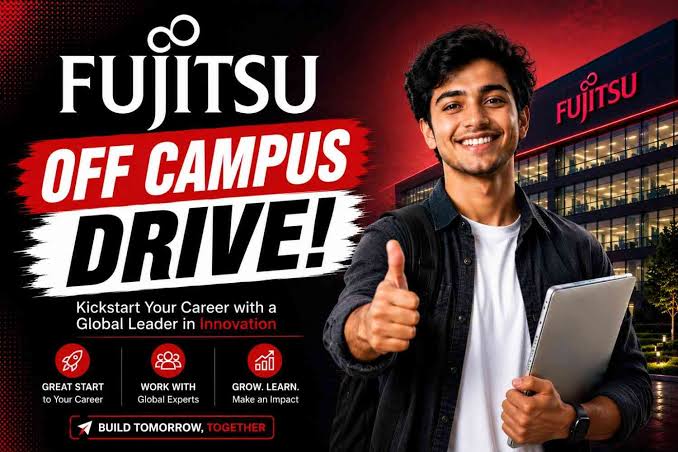 Fujitsu Off Campus Hiring