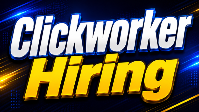 Clickworker Hiring 2026